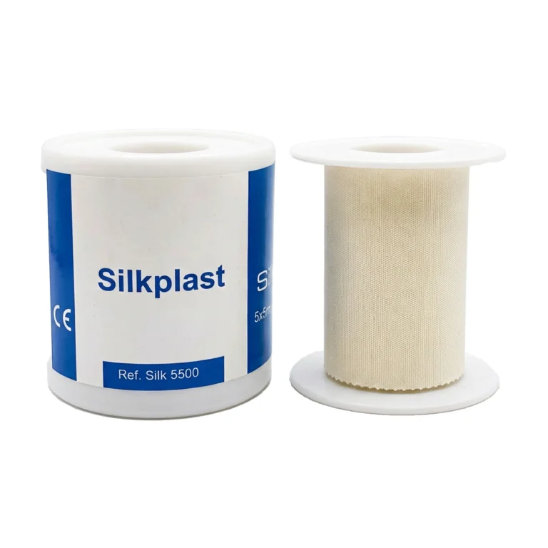 ADHESIVO DE TELA 5CMX5 (SILKPLAST)(PHARMAPLAST)