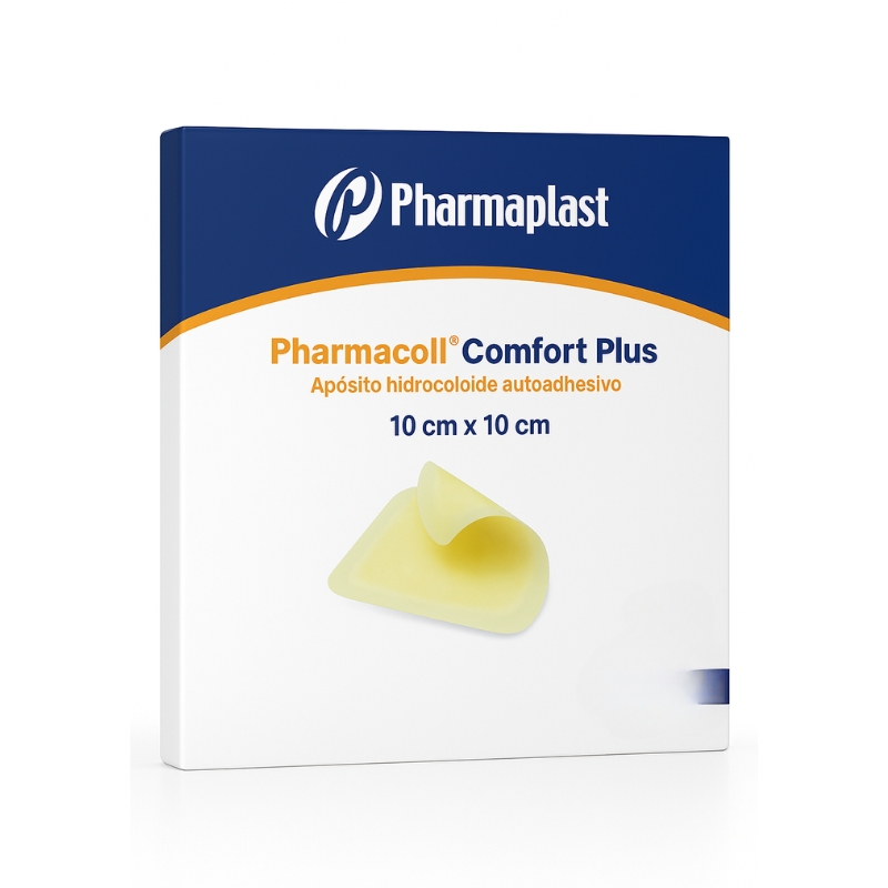 APOSITO PHARMACOLL AG 10CM X10CM  X 1 UND (ALGINATO DE PLATA)(GENICARE)