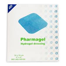 APOSITO PHARMAGEL 10CM X 10CM  X 5 UND HIDROGEL (PHARMAPLAST)