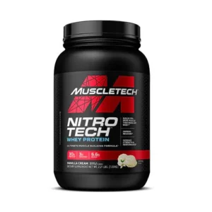 NITRO TECH MUSCLE TECH VAINILLA 2LBS X 22 SERVINGS (MUSCLETECH)