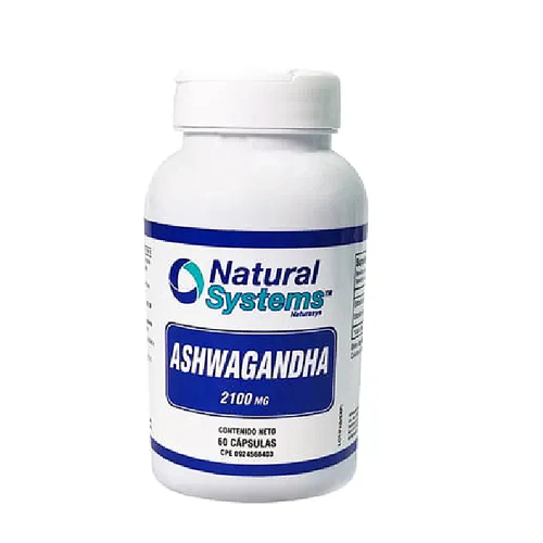 ASHWAGANDHA X 60 CAP (NATURAL SYSTEMS)