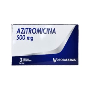 AZITROMICINA 500MG X 3 TAB (DROTAFARMA)
