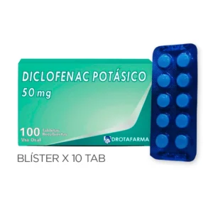DICLOFENAC POTASICO 50 MG X 10 TAB (DROTAFARMA)