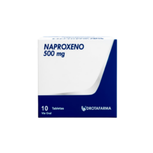 NAPROXENO 500MG X 10 TAB (TABLETAS) (DROTAFARMA)