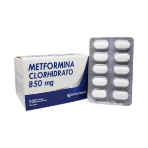 METFORMINA 850MG X 10 TAB (DROTAFARMA) (TABLETAS)