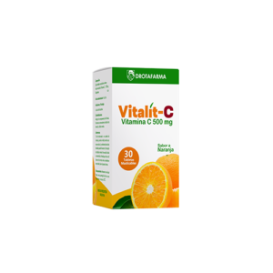 VITALIT-C 500 MG X 30 TAB MASTICABLE (VITAMINA C) (DROTAFARMA)