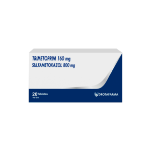TRIMETOPRIM 160/800 MG X 20 TAB (TRIMETOPRIM/SULFAMETOXAZOL) (DROTAFARMA)