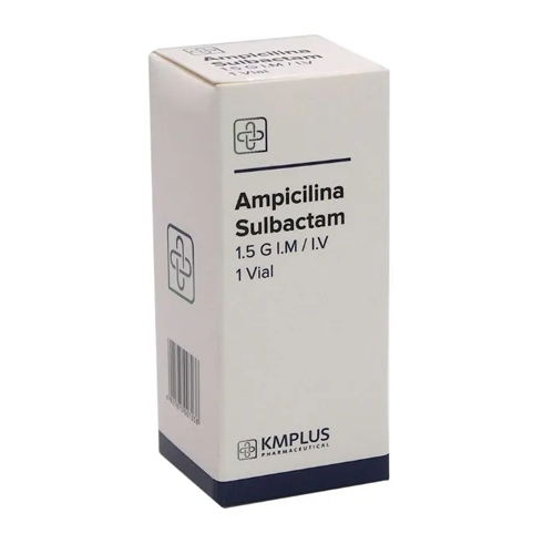 AMPICILINA + SULBACTAM 1.5G AMP (KMPLUS)
