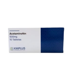 ACETAMINOFEN 500MG X 10 TAB (KMPLUS)(TABLETAS)