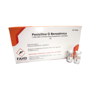 PENICILINA G BENZATINICA 1.200.000 I.M. (FAHD)