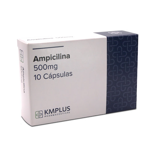AMPICILINA 500MG X 10 CAPS (KMPLUS)(TABLETAS)