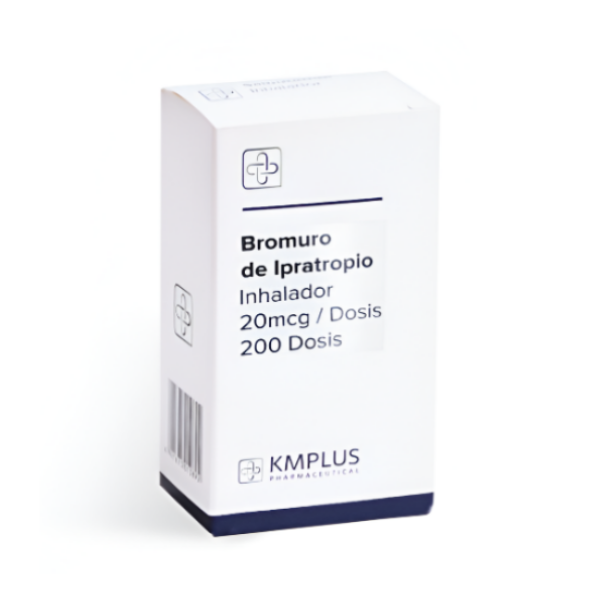 BROMURO DE IPRATROPIO INH 20MCG/200 DOSIS (KMPLUS)(GOTAS)
