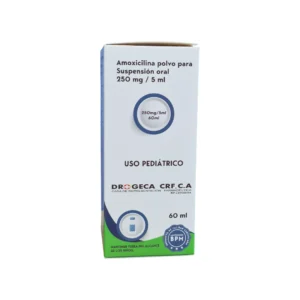 AMOXICILINA 250 MG / 5 ML X 60 ML SUSP (DROGECA)