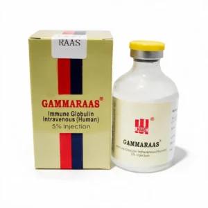 GAMMARAAS 5% INMUNOGLOBULINA HUMANA 100ML (SHAAS)(AMPOLLAS)