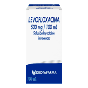 LEVOFLOXACINA 500MG/100ML X 100ML SOL I.V X 1 AMP (DROTAFARMA)