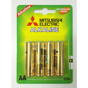 BATERIAS ALCALINAS AA BP X 4 UNIDADES (MITSUBISHI)