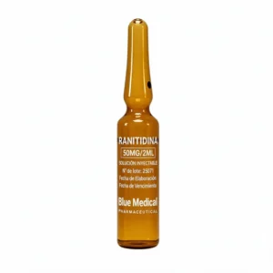 RANITIDINA 50MG/2ML AMP (BLUE MEDICAL)