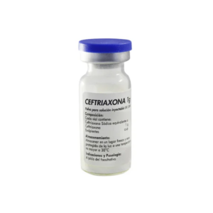 CEFTRIAXONA 1 GR X 1 AMP I.V-I.M (DROTAFARMA)