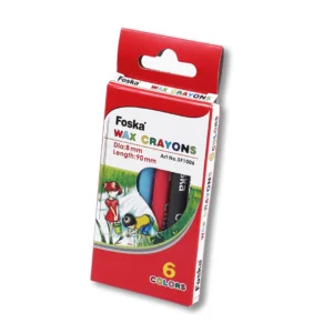 CREYONES DE CERA X 6 UNID (FOSKA)