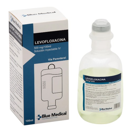 LEVOFLOXACINA 500MG/100ML SOL I.V X 1 AMP (BLUE MEDICA)