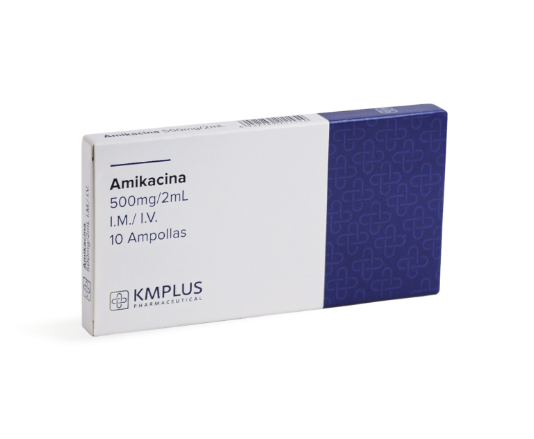 AMIKACINA 500MG/2ML I.V/I.V AMP (KMPLUS)
