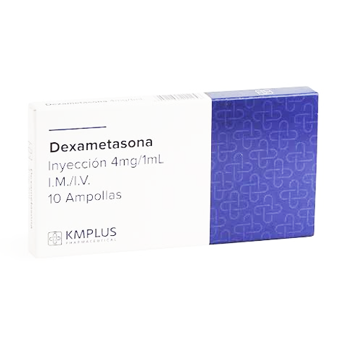 DEXAMETASONA 4MG/ML AMP (KMPLUS) (AMPOLLAS)