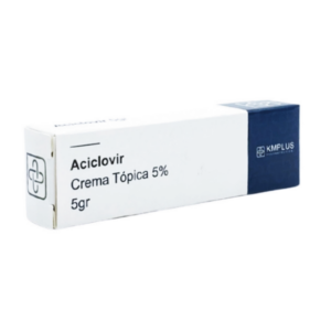 ACICLOVIR 5% 5GR CREMA TOPICA (KMPLUS)
