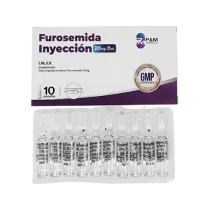 FUROSEMIDA 20 MG / 2 ML X 1 AMP (P&M MEDICAL)