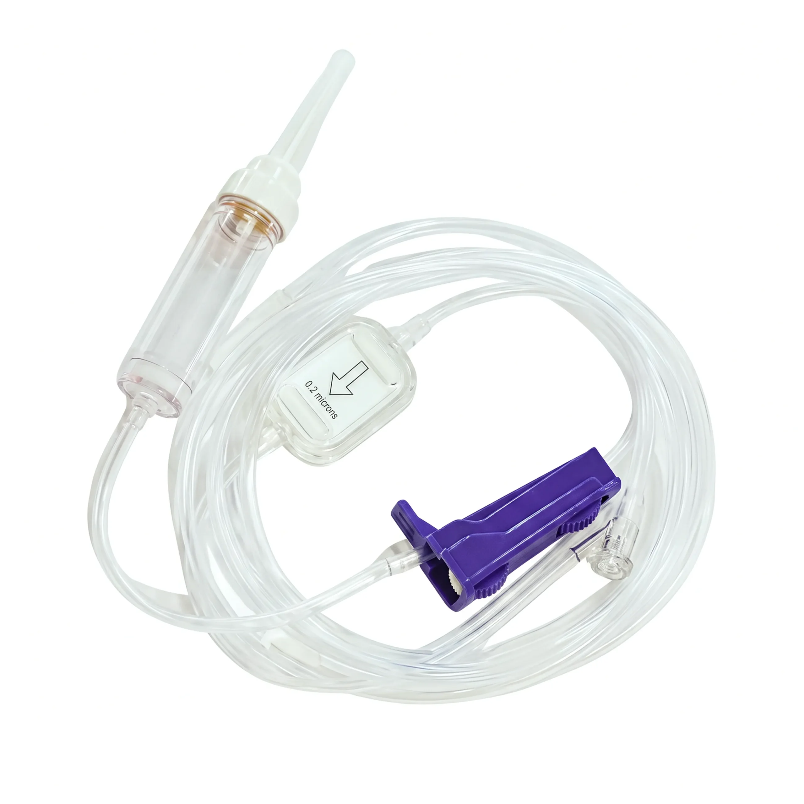 EQUIPO DE INFUSION CON FILTRO 0.22 µM  (CARE & HEALT) (MMQ)