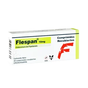 FLESPAN 10 MG X 20 COM (ETOBROMURO DE PIPETANATO) (FAHD)