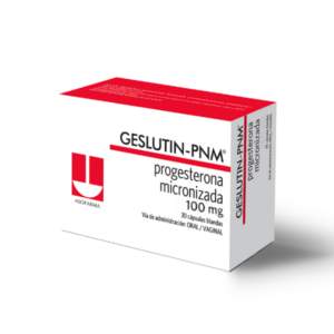 GESLUTIN-PNM 100MG X 30 TAB ORAL/VAGINAL (PROGESTERONA) (ASOFARMA)