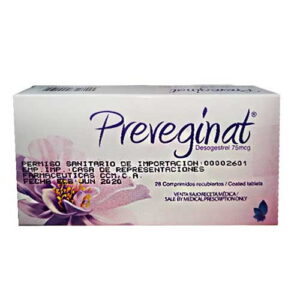 PREVEGINAT 75MCG X 28 COMPR (DESOGESTREL) CERAZETTE