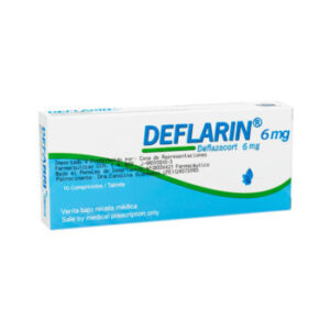 DEFLARIN 6MG X 10 TAB (DEFLAZACORT)(ALTIAN PHARMA)