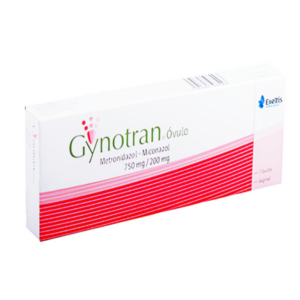 GYNOTRAN X 7 OV (METRONIDAZOL+MICONAZOL)(EXELTIS/CCM)