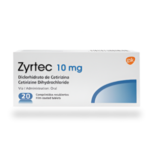 ZYRTEC 10 MG X 20 COMP (CETIRIZINA) (GSK) (FARMA, S.A.)