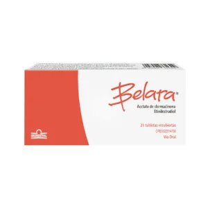 BELARA 2MG/0,03MG X 21 TAB (CLORMADINONA/ETINILESTRADIOL)(GRUNENTHAL)