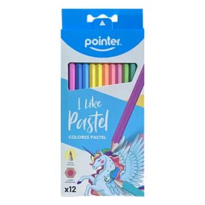 COLORES PASTEL TRIANGULARES HCP-12T (POINTER)