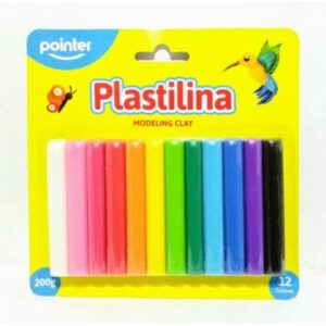 PLASTILINA X 12 UNID (POINTER)