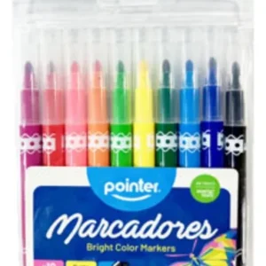 MARCADOR PUNTA REDONDA X 10 UNID (POINTER)