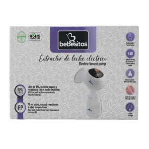 EXTRACTOR DE LECHE ELECTRICO BREAST PUMP (BEBESITOS)