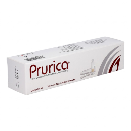 PRURICA CREMA RECTAL 20G (POLICRESULENO/CINCOCAINA)