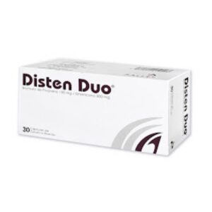 DISTEN DUO 100 MG / 300 MG X 30 TAB (BROMURO DE PINAVERIO / SIMETICONA) (MALLEN)