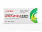 LETROSEVEN 2.5 MG X 30 TAB (LETROZOL) (HETERO)