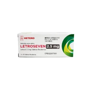 LETROSEVEN 2.5 MG X 30 TAB (LETROZOL) (HETERO)