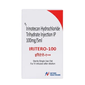 IRITERO 100 MG / 20 MG X 5 ML (IRINOTECAN CLORHIDRATO)(HETERO)