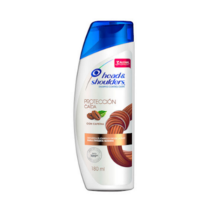 CHAMPU HEAD & SHOULDERS 180ML PROTECCION CAIDA CON CAFEINA  (MISCELANEOS)