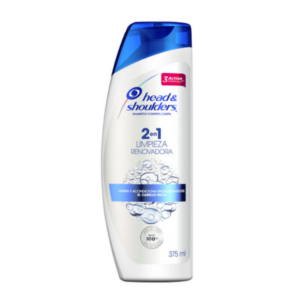 SHAMPOO HEAD & SHOULDERS 375ML 2 EN 1 LIMPIA Y ACONDICIONA