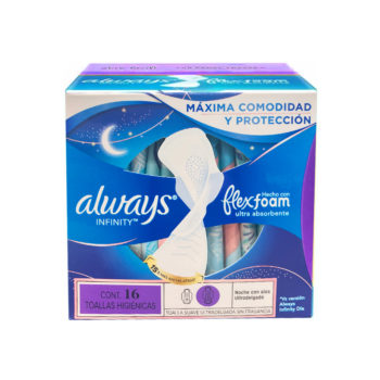 ALWAYS INFINITY  NOCHES X 16 UND (POLAR)(MISCELANEOS)