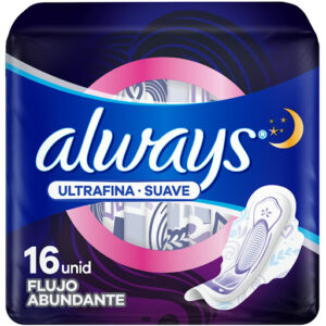 ALWAYS ULTRAFINA NOCHE X 16 UND (ALIMENTOS POLAR)(MISCELANEOS)