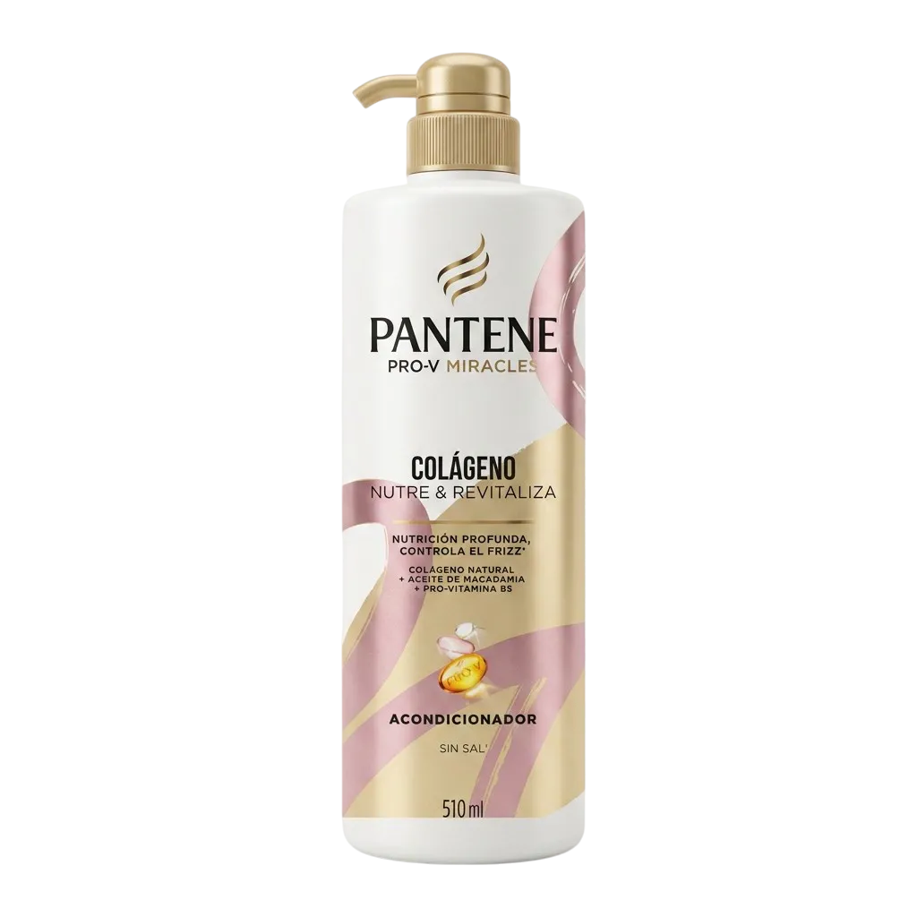 ACONDICIONADOR PANTENE COLAGENO SIN SAL 510ML